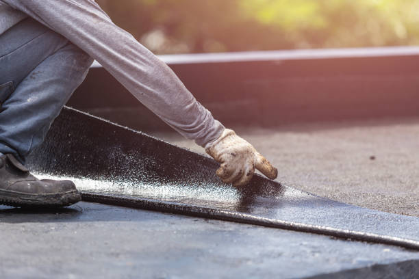 Professional Emergency Waterproofing technician working in Leicester, NY